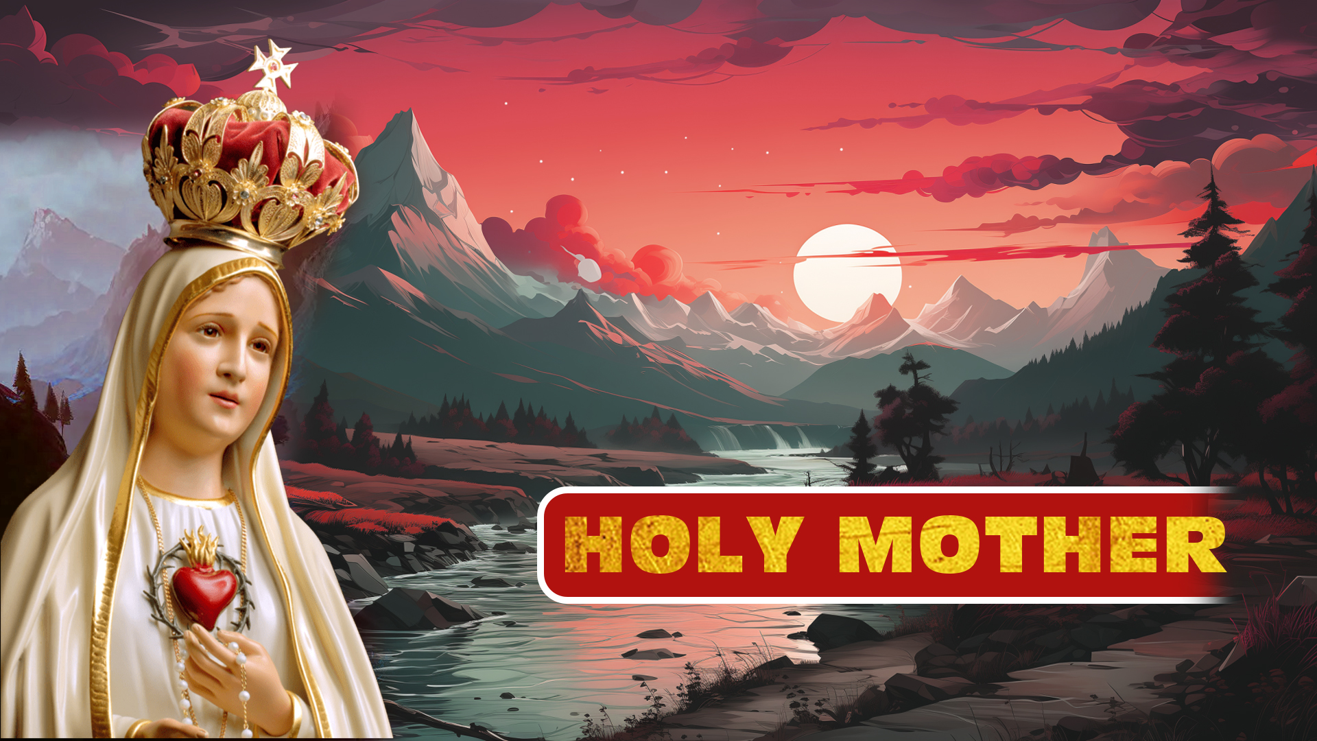 Holy Mother is Immaculate. She is born of God.