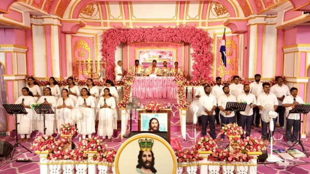 पहिला परिशुद्ध ख्रिस्तशरीर संस्कार - मे, २०२५