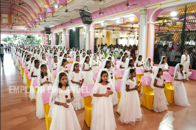 पहिला परिशुद्ध ख्रिस्तशरीर संस्कार - मे, २०२५