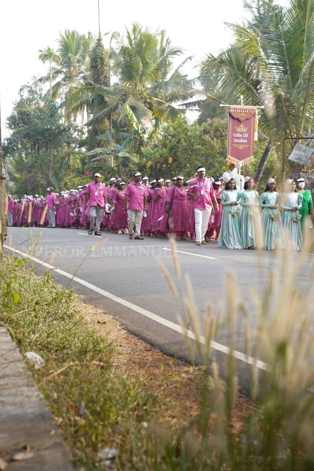 इस्राएलच्या १२ वंशांची मिरवणूक - २९ जानेवारी, २०२६